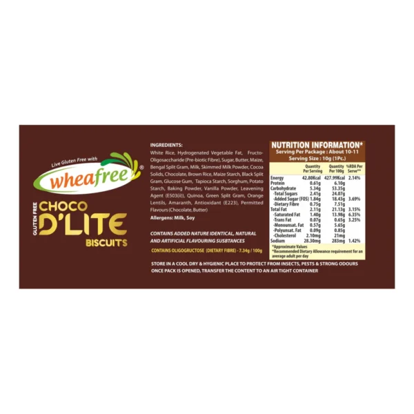 Wheafree  Choco D’Lite Biscuits - Image 4