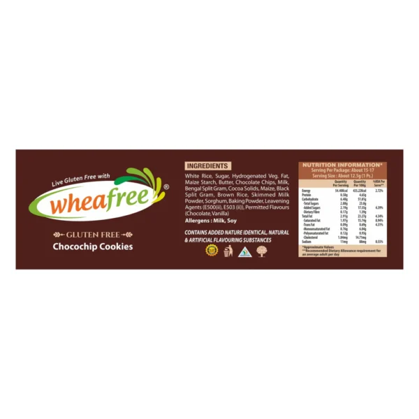 Wheafree  Chocochip Cookies - Image 3
