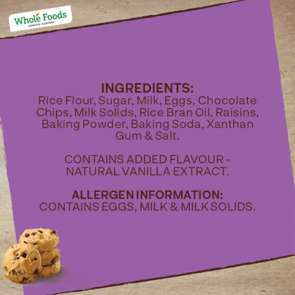 Whole Foods  Chocolate Chip Cookies - Image 4