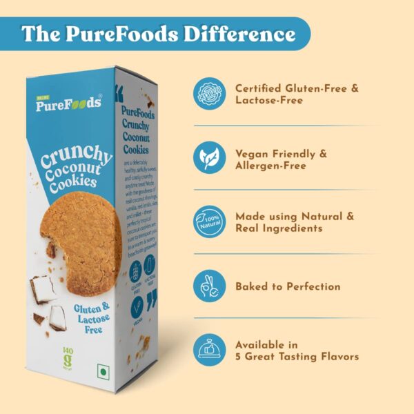 PureFoods Crunchy Coconut Cookies - Image 4