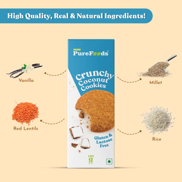 PureFoods Crunchy Coconut Cookies - Image 5