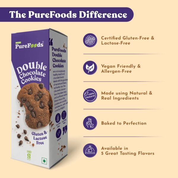 PureFoods Double Chocolate Cookies - Image 4