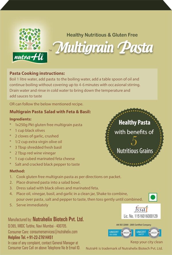 NutraHi  Multigrain Pasta - Image 2