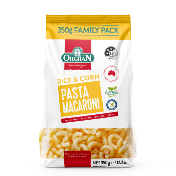 Orgran Rice & Corn Macaroni