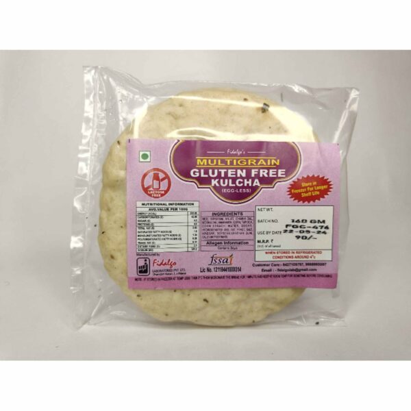 NOGLU BY FIDALGO  GLUTEN FREE KULCHA