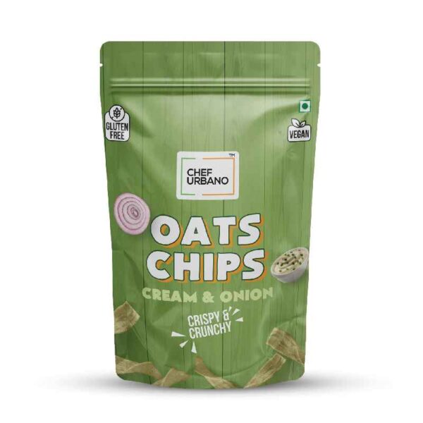 Chef Urbano  Oats Chips Cream & Onion