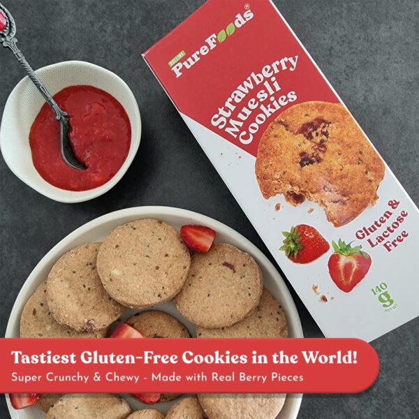 PureFoods Strawberry Muesli Cookies - Image 2