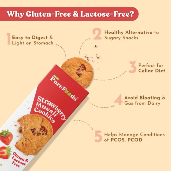 PureFoods Strawberry Muesli Cookies - Image 3