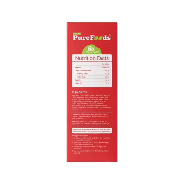 PureFoods Strawberry Muesli Cookies - Image 6