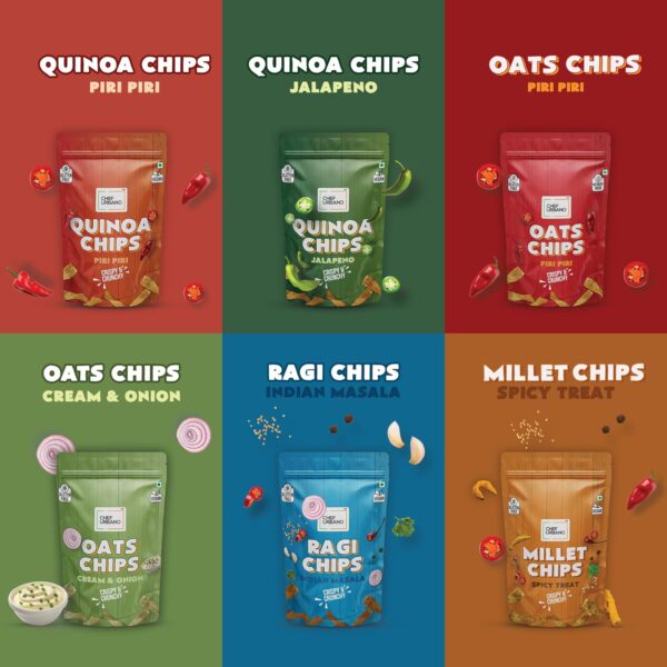 Chef Urbano  Quinoa Chips Piri Piri - Image 3