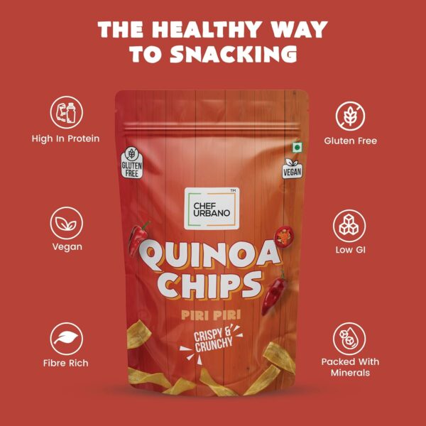 Chef Urbano  Quinoa Chips Piri Piri - Image 5