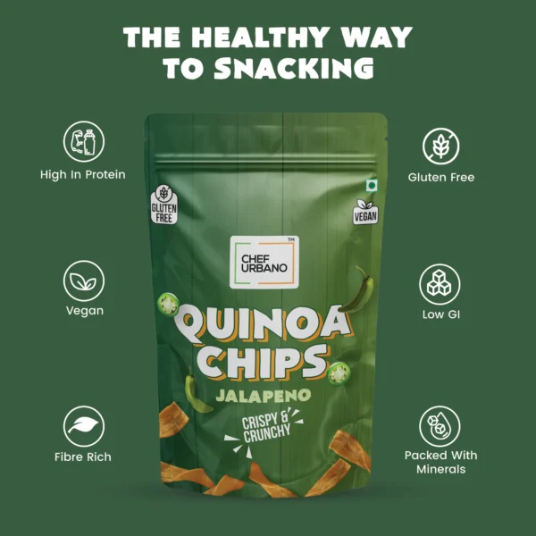 Chef Urbano   Quinoa Chips Jalapeno - Image 5