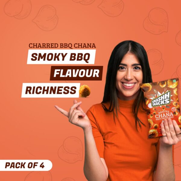 Smashh Snacks Roasted BBQ Channa - Image 2