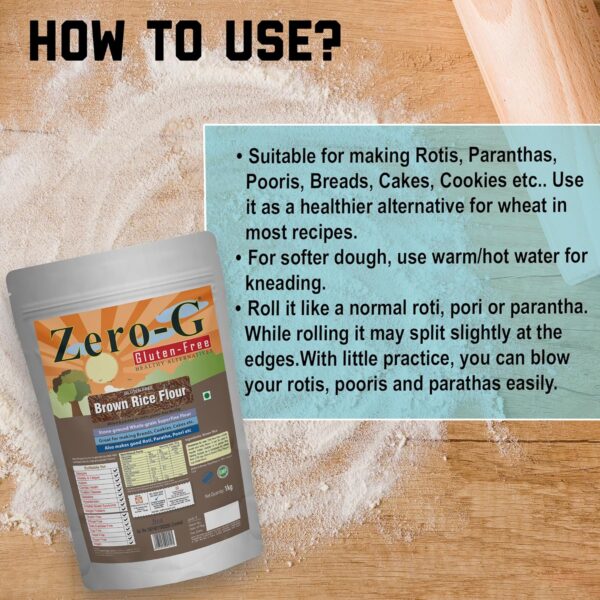 ZERO-G Brown Rice Flour - Image 2