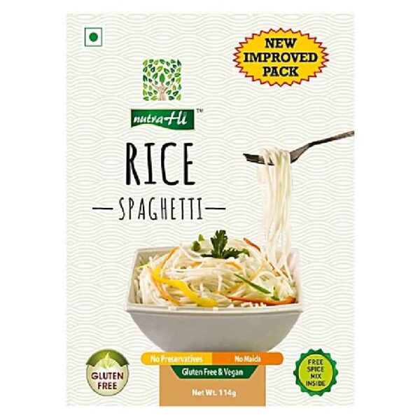 NutraHi   Rice Spaghetti