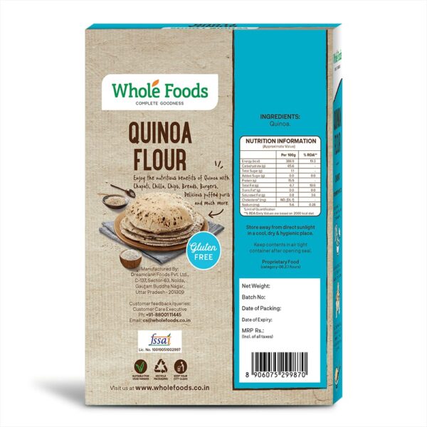 WHOLE FOODS QUINOA FLOUR - Image 2