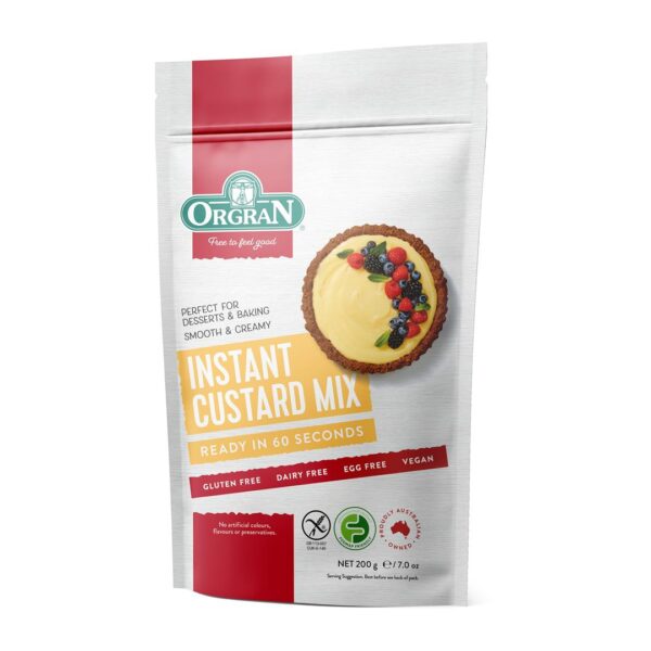 ORGRAN INSTANT CUSTARD MIX